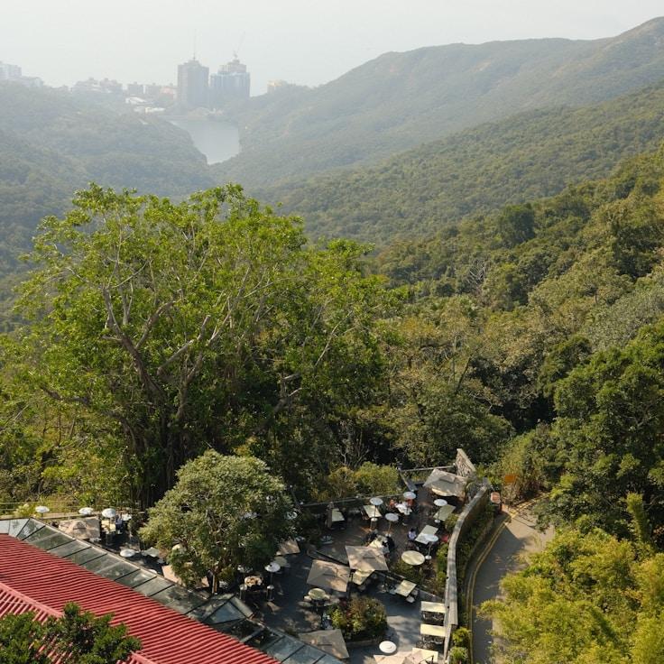 Kids playground area in Italy